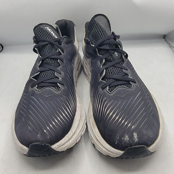 Hoka One One Rincon 3 Mens 11 D Black Running Shoes Sneakers 1119395 BWHT main image 11